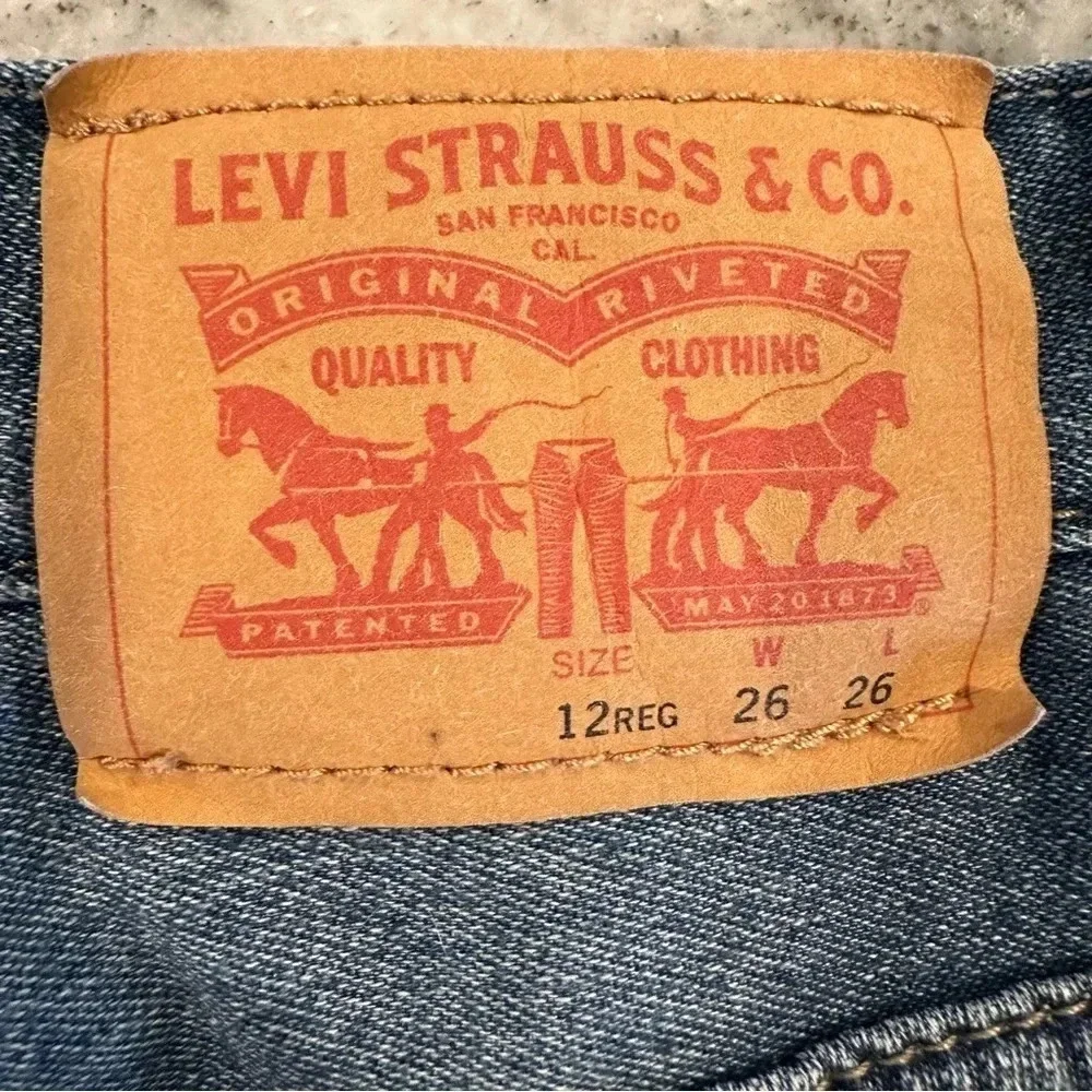 Levis 511 Knit Jeans Boys Size 12 W26x L26